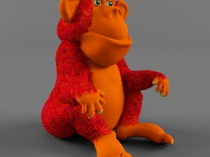 monkey 3D Model