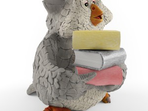 academic owl 3D Model