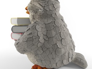 academic owl Modèle 3D