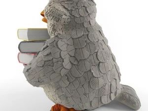 academic owl 3D Model
