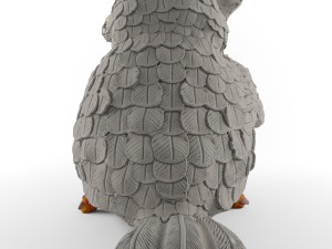 academic owl Modèle 3D