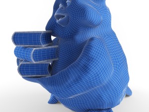 academic owl Modèle 3D