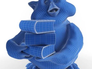 academic owl 3D Model