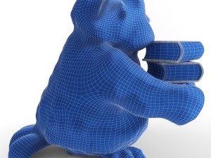 academic owl Modèle 3D