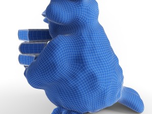 academic owl Modèle 3D