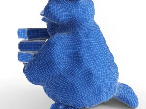 academic owl 3D Model