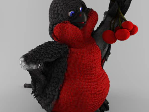 겨울 수확 3D 모델