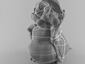 winter harvest 3D Model