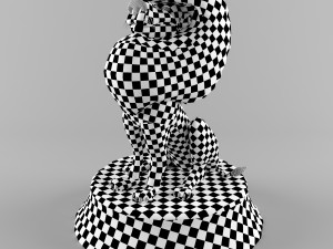 circus lion Modello 3D