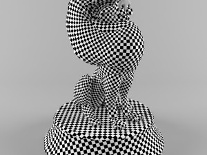 circus lion Modello 3D