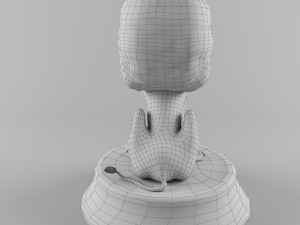 circus lion Modello 3D