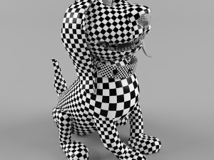 guard dog 3D Model