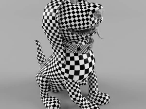 guard dog 3D Model