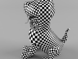 guard dog 3D Model