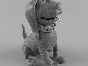 guard dog 3D Model