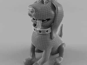 guard dog 3D Model