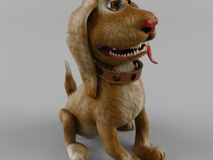 guard dog 3D Model