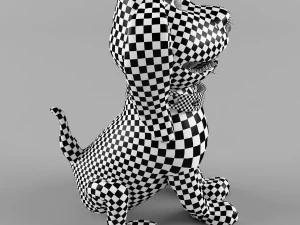 guard dog 3D Model
