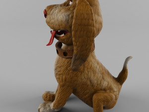 guard dog 3D Model