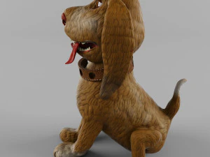 guard dog 3D Model