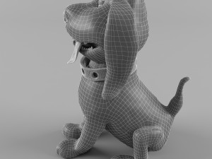 guard dog 3D Model