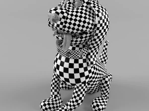 guard dog 3D Model