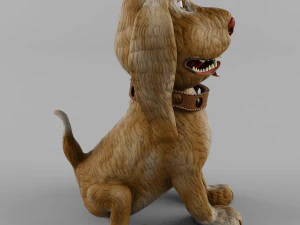 guard dog 3D Model