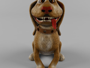 guard dog 3D Model