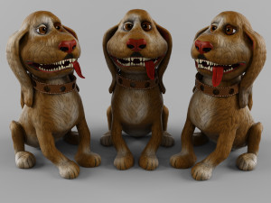 guard dog 3D Model