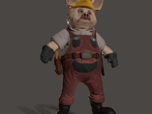 piggy builder Model 3D