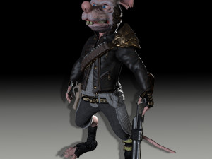 rat bandit 3Dモデル