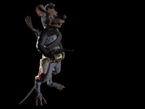 rat bandit Model 3D