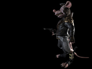 rat bandit Model 3D