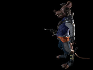 rat bandit Model 3D