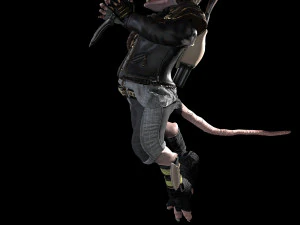 szczurzy bandyta Model 3D