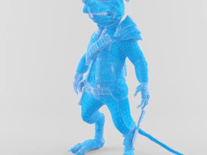 szczur Model 3D