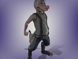 bully rat 3D Model