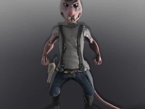 bully rat 3D Model