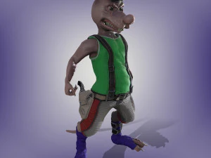 bully rat 3D Model
