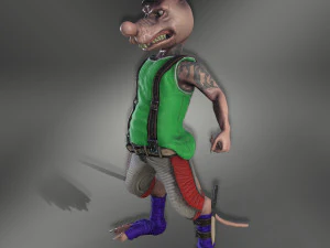 bully rat 3D Model