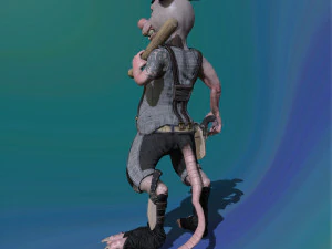 bully rat 3D Model