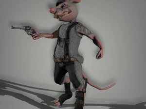 bully rat 3D Model
