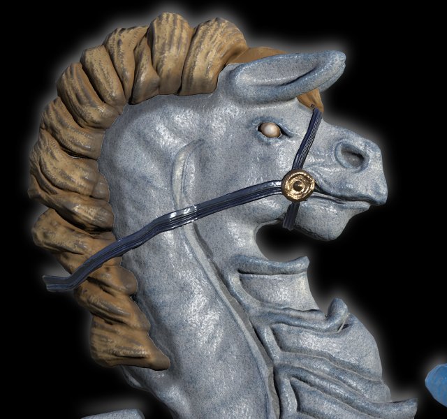 sea horse 3D Model .c4d .max .obj .3ds .fbx .stl .blend 