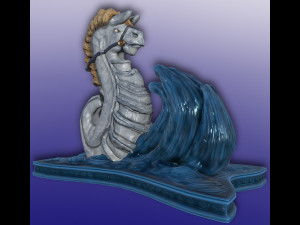 sea horse 3D Model