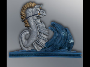 sea horse 3D Model