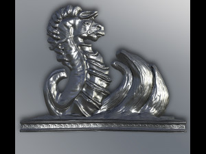 sea horse 3D Model