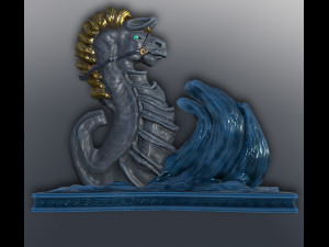 sea horse 3D Model