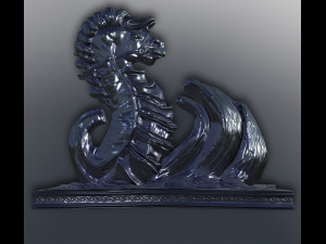 sea horse 3D Model