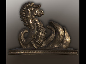 sea horse 3D Model