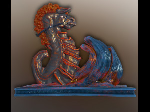 sea horse 3D Model